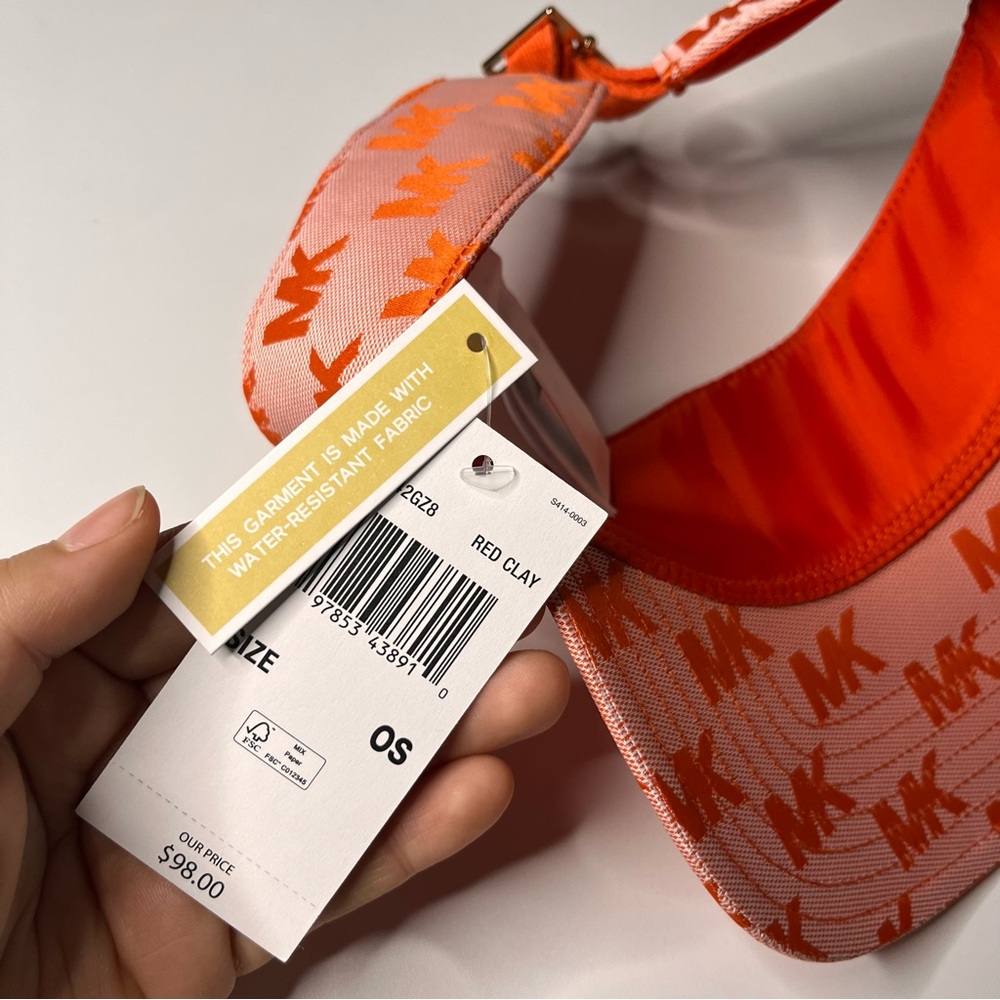Michael Kors Orange Visor - Picture 4 of 9